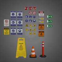 Industrial Signs Pack