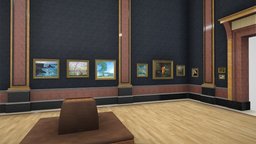 Gallery 5: French Art 19th–20th Century french, painting, heritage, gallery, museum, paintings, sketchup, art, history