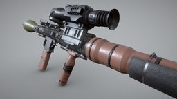 AirTronic Precision Rocket Launcher PSRL PBR missile, rpg, exterior, american, aaa, launcher, vision, optic, psrl, nigh, weapon, gun