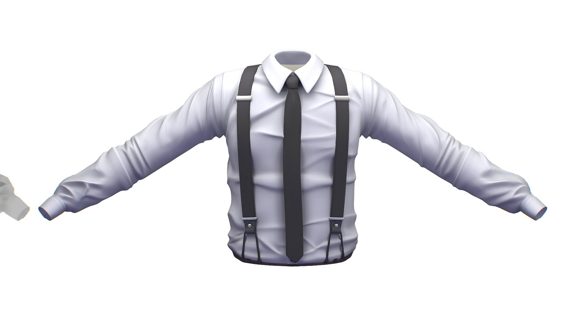 Cartoon High Poly Subdivision White Tie Shirt

No HDRI map, No Light, No material settings - only Diffuse/Color Map Texture (2700Х2700) 

More information about the 3D model: please use the Sketchfab Model Inspector - Key (i) - Cartoon High Poly Subdivision White Tie Shirt - Buy Royalty Free 3D model by Oleg Shuldiakov (@olegshuldiakov) 3d model