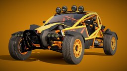 Ariel Nomad Buggy 2016 buggy, abandoned, suv, sci, fi, rust, rally, rig, dirt, offroad, aaa, dash, ariel, midpoly, engine, nomad, rallycar, steer, ps5, scifiprops, vehicle, lowpoly, car, animated, interior, rigged, gameready, crosscountry