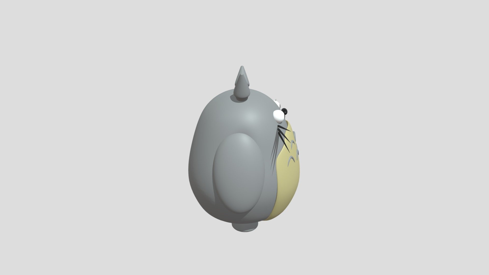 Totoro - Ghibli Studio - Totoro - 3D model by Arii (@arii05ed) 3d model