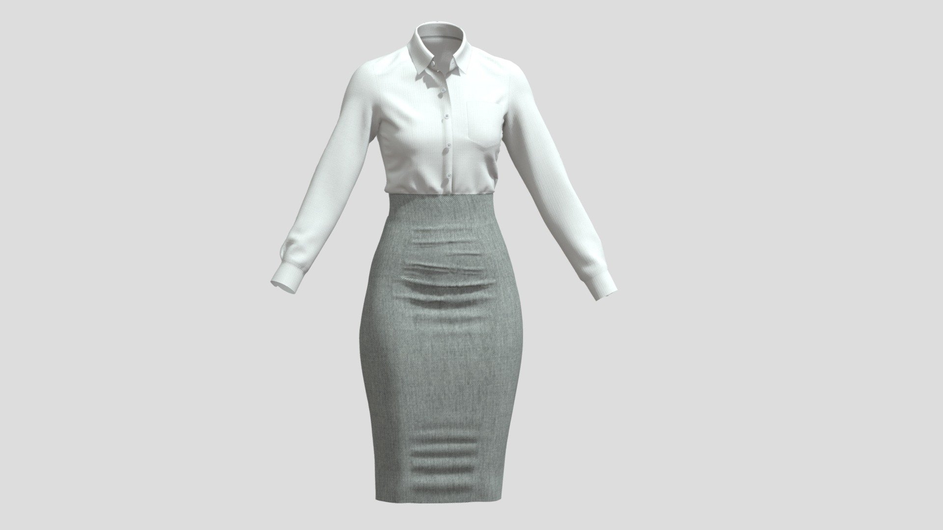 Hello, I'm Frezzy, the leader of Cgivn Studio. We are a team of skilled artists who have been collaborating since 2013.

If you're interested in hiring me for 3D modeling services, please feel free to contact me at cgivn.studio

Thank you!
 - Woman Outfit 03 PBR - Buy Royalty Free 3D model by Frezzy (@frezzy3d) 3d model