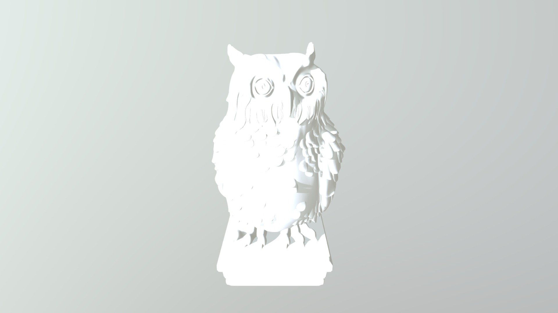 Owl V1 - 3D model by natsievskyi 3d model