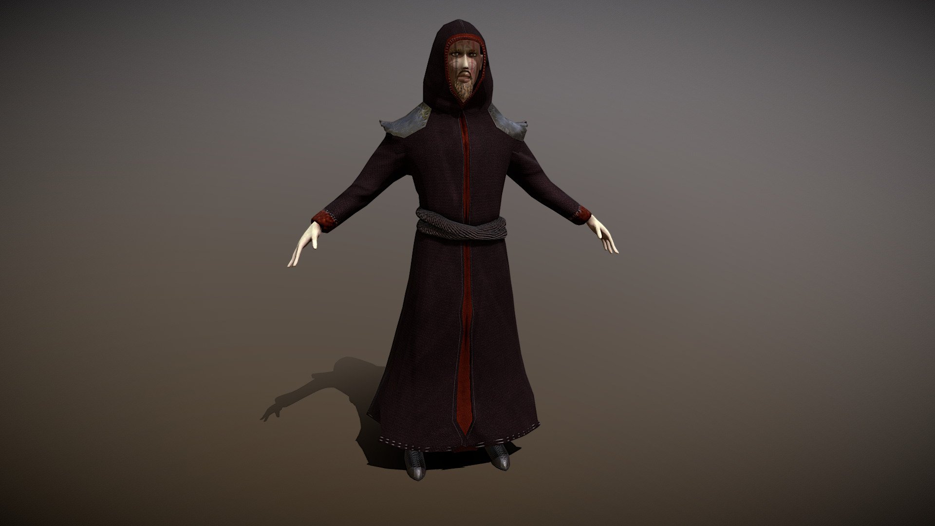 Warlock, Wizard&hellip; whatever you might have in mind for this character, 2048 material, dx normalmap and basemesh again from Jollydemon in the dojo.. cheers
this one is not rigged - Warlock - Buy Royalty Free 3D model by Thunder (@thunderpwn) 3d model