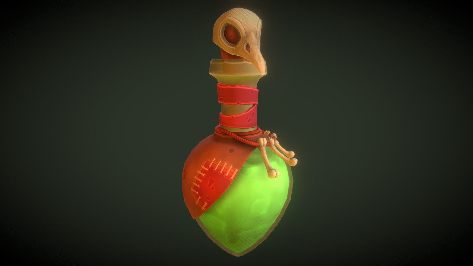 Shaman Potion
Modeled in Bender
Texturing in Substancepainter
Textures 2024*2024

New item in my store check it out, Kitchen-Breakfast------------https://skfb.ly/owPT9 - Shaman Potion - Download Free 3D model by Ergoni 3d model