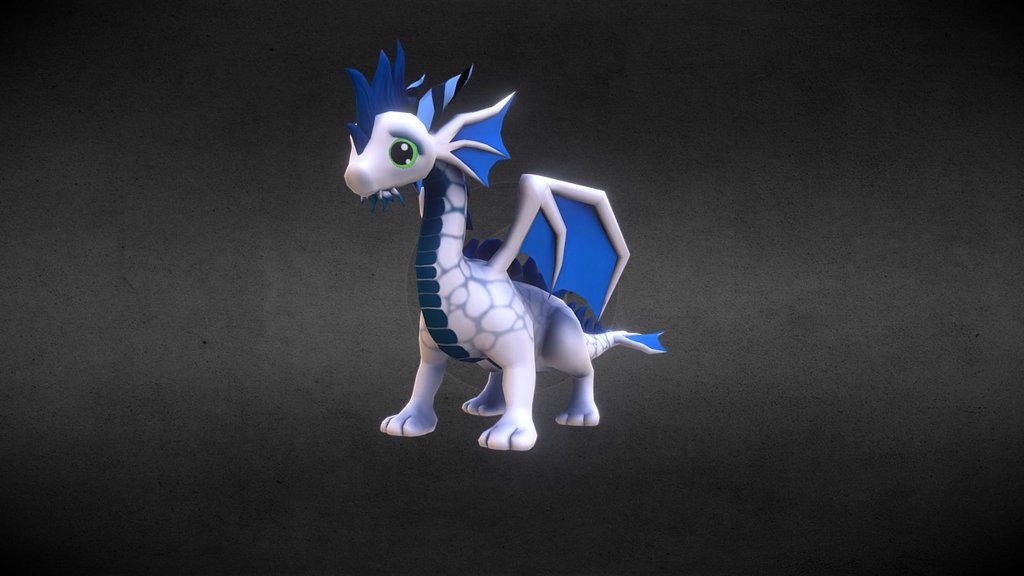 Here are more  little dragons

Soon on Asset Store: http://bit.ly/LDragoS

See it here in action: https://www.youtube.com/watch?v=Zjd9QG2oZuw

They come with +100 AAA Animations. 

It includes character controller, and an animator component but you can always create your own or modify the existing one. 

This controller includes these Logic's:





Locomotion




Terrain




Fall




Jump




Fly




Swim




UnderWater




Attack (Melee &amp; Fire)



5 different Textures

3 Different Eyes Styles x 8 Different colors

ADDITIONAL LICENSE

The following custom license applies to this asset in addition to the EULA.

END USER will be prohibited from using the asset license for the following products:




Creation &amp; Trading of Non-Fungible-Tokens (NFT) and/or use in Blockchain-based projects or products.

Creation of content for Metaverse related and/or Game creation software and products.

3D printing for commercial use.

Remix, transform or build upon the material, and re-sell the modified material.
 - Little Dragons: Sea - 3D model by Malbers Animations (@malbers.shark87) 3d model