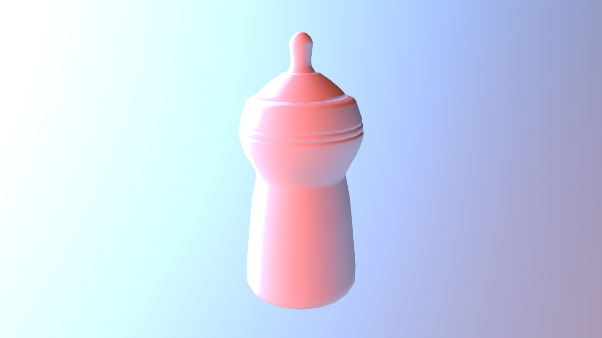 My first 3D model&ndash; DGM 1660 Exercise - Baby Bottle - Download Free 3D model by Gavin Leavitt (@subrosian) 3d model