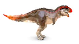 Dinosaur Carno Lowpoly Art Style animal t-rex, beast, ancient, trex, raptor, polygonal, teeth, mammal, predator, diplodocus, claws, rex, scary, spinosaurus, triceratops, lowpolygon, reptile, tyrannosaurus, stegosaurus, dinosaurus, trexdinosaur, allosaurus, iguanodon, pterodactyl, lowpolyart, ankylosaurus, carnotaurus, jurassicpark, jurassicworld, apatosaurus, parasaurolophus, chopped, lowpolygonart, jurassic-world, polygonal-art, lowpoly, animal, monster, dinosaur, "t-rex-dinosaur", "einonychus", "triangularstyle"