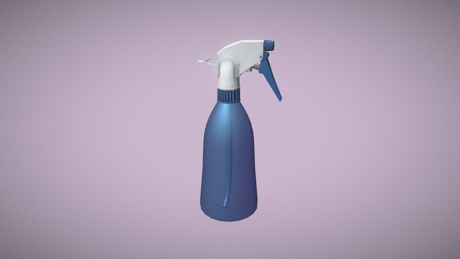 A water bottle I modeled for a hair salon 3d scene I was making. Modeled in Maya, textured in Substance Painter 3d model
