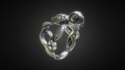 Baby Sea Turtle Ring 
