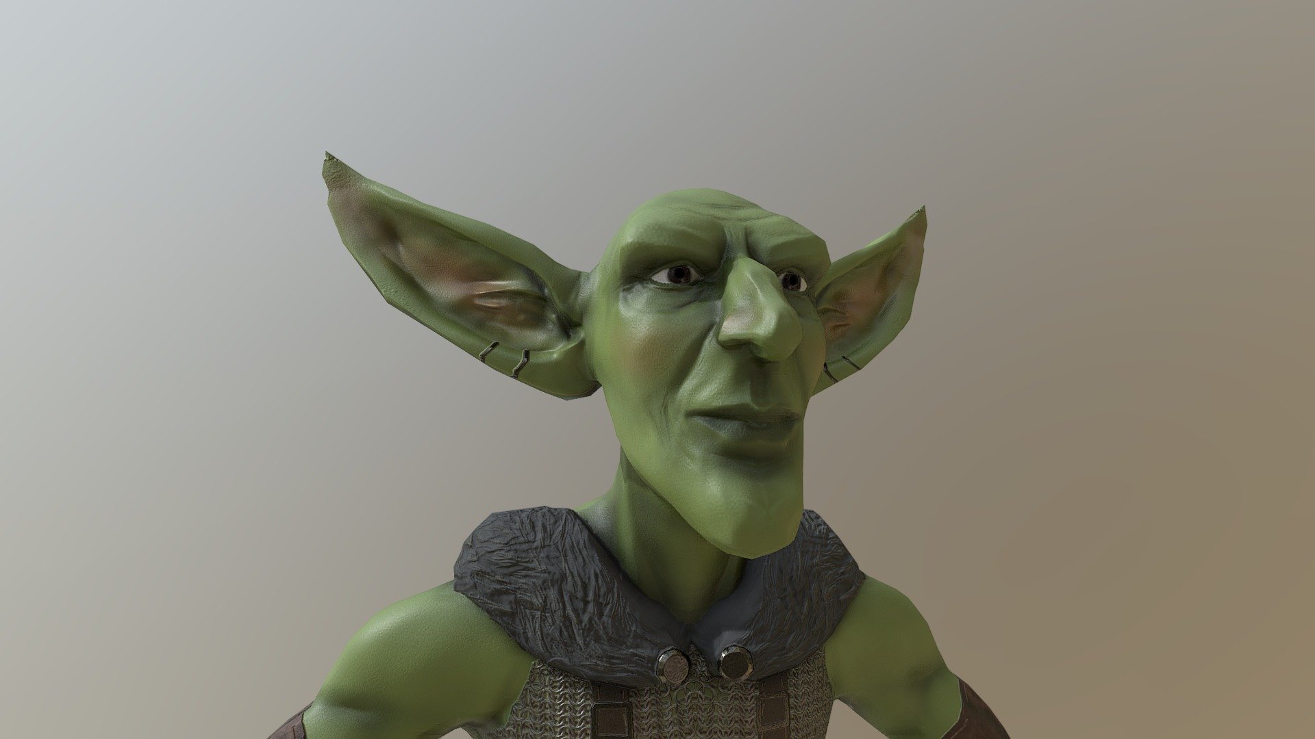 Goblin model for a game me and my friends are working on - Goblin - 3D model by cansutanpolat 3d model