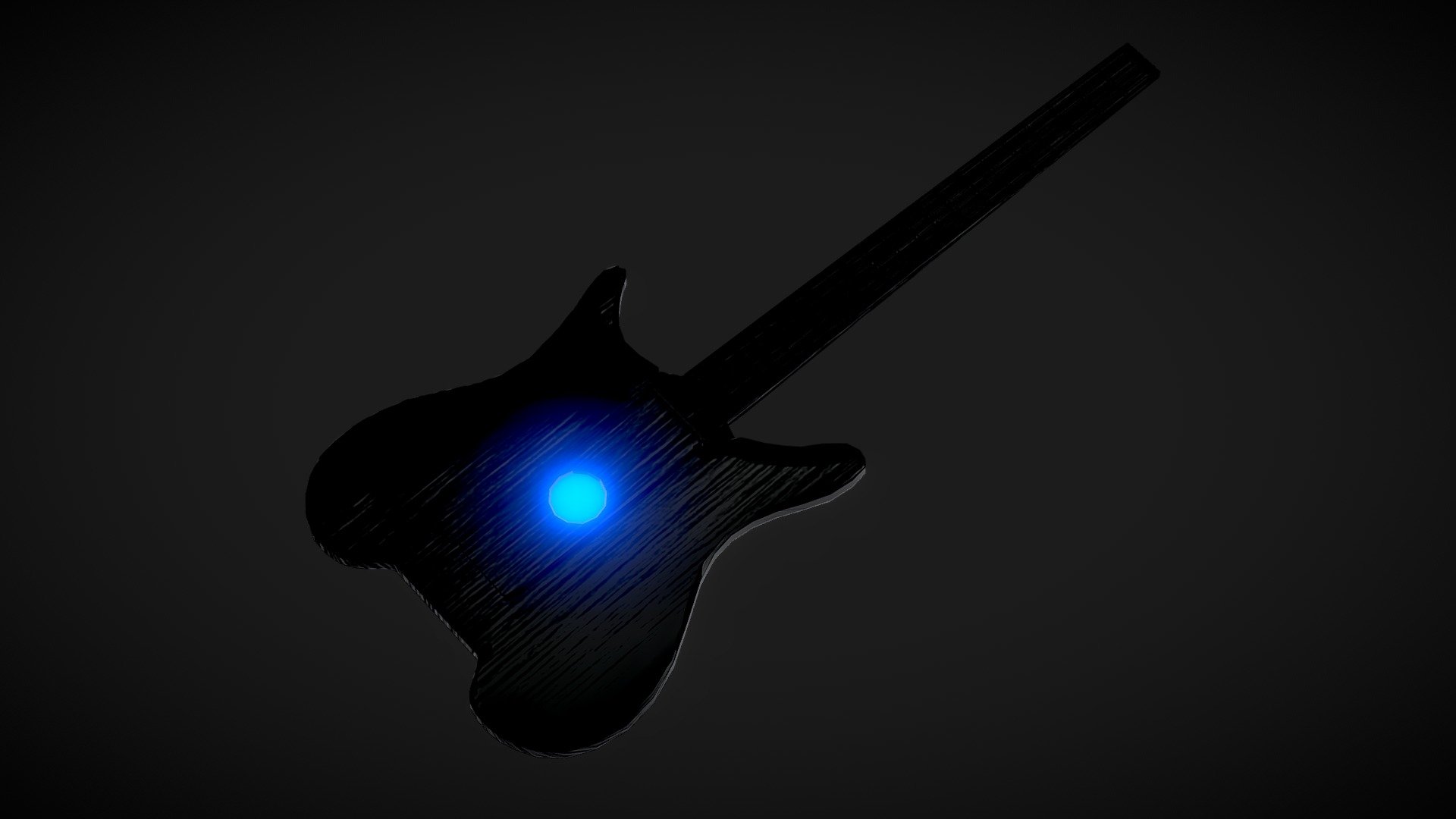 A low poly futuristic guitar, having an inbuilt automatic tuner with all kinds of presets, and a manual mode as well, no physical strings too, string bending controlled with the bluehole device having motion sensor systems, but none of all this matters as this is a 3D prop. so have fun - Futuristic guitar - Download Free 3D model by Allay Design (@Alister.Dsa) 3d model