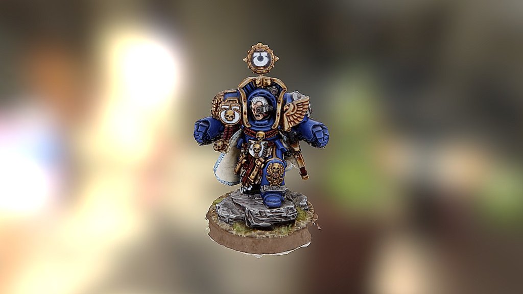 The Chapter Master of the Ultramarines 3d model