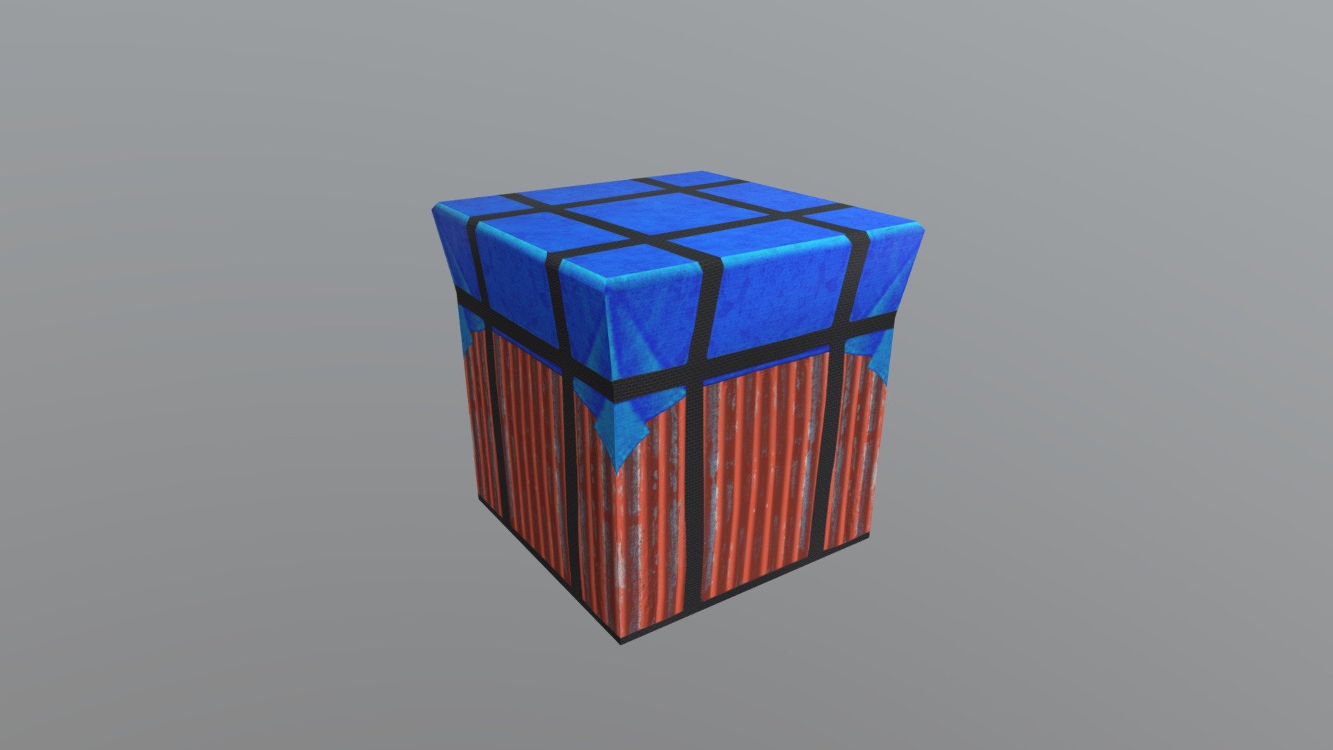 Pubg Box - PubG Box - Download Free 3D model by H.A.K_Niazi (@hasnatahmedkhan216) 3d model