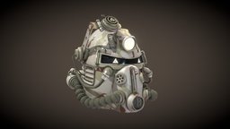 Fallout T-51B Helmet "Desert Joe"