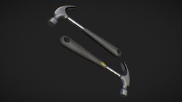 Ikea Hammer dae, ikea, hammer, metal, tool, rubber, stainless, brushed, steel