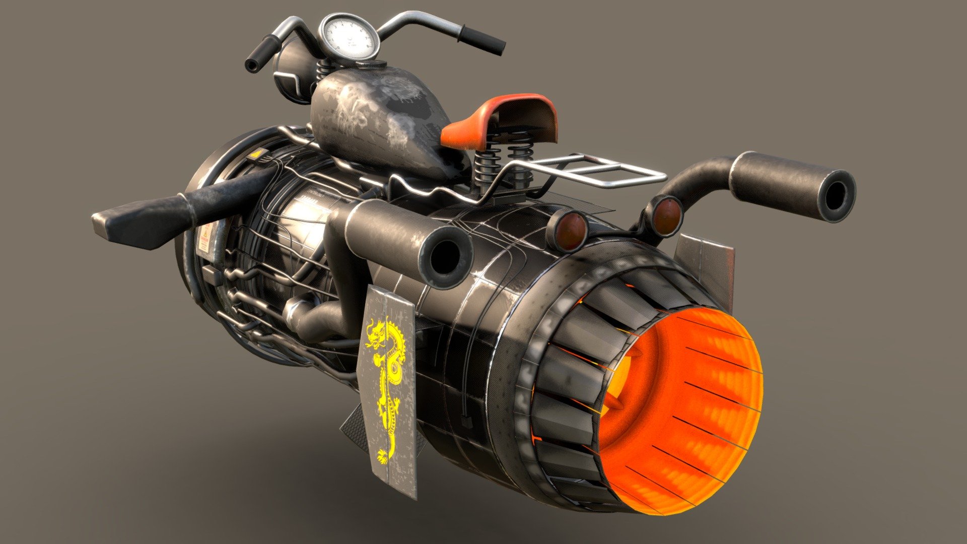 3d model of concept jetbike modeled and textured using Blender 2.79. Polygons: 45668 Vertices : 52734

Very important: Not for 3d printing - Jetbike -001 - Buy Royalty Free 3D model by mohamed.amir94812 3d model