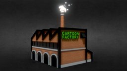 Cartoon Factory product, toon, sim, nature, smoke, lungs, disease, city, environment, polution