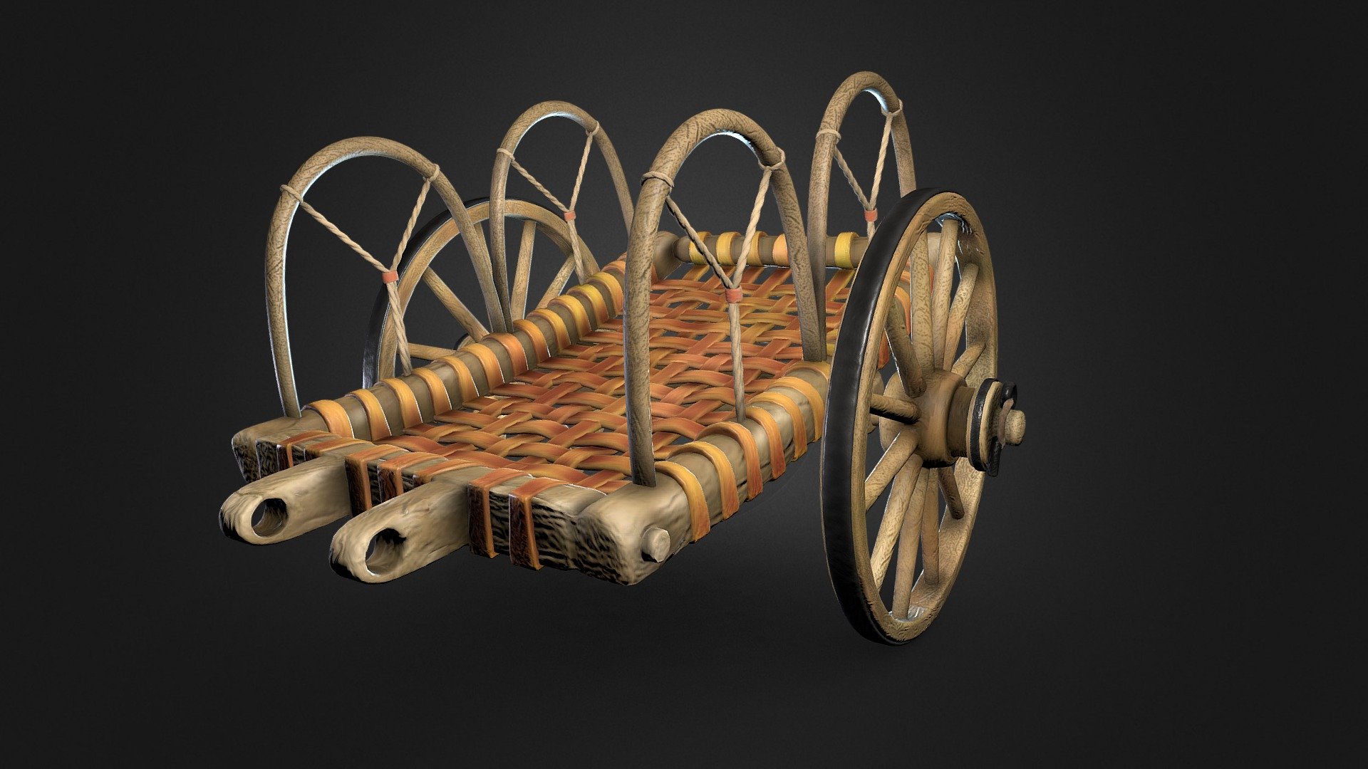 In addition to the textured model shown here, you will also get a detailed STL file suitable for 3d printing - see picture below (Chitubox).  The model is based on reconstructions of iron age chariots used by Britons in their battles with Julius Caesar during his invasion of 54BC.

 - Iron Age war chariot - 3d printable - Download Free 3D model by Andy Woodhead (@Andywoodhead) 3d model