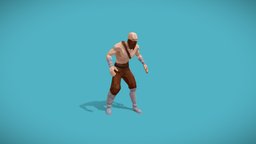 Poly-Art Bandit Medieval Fantasy Character rpg, medieval, thief, bandit, poly-art, character, unity, low-poly, stylized, animated, fantasy, rigged