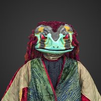 Venomous toad Costume and mask