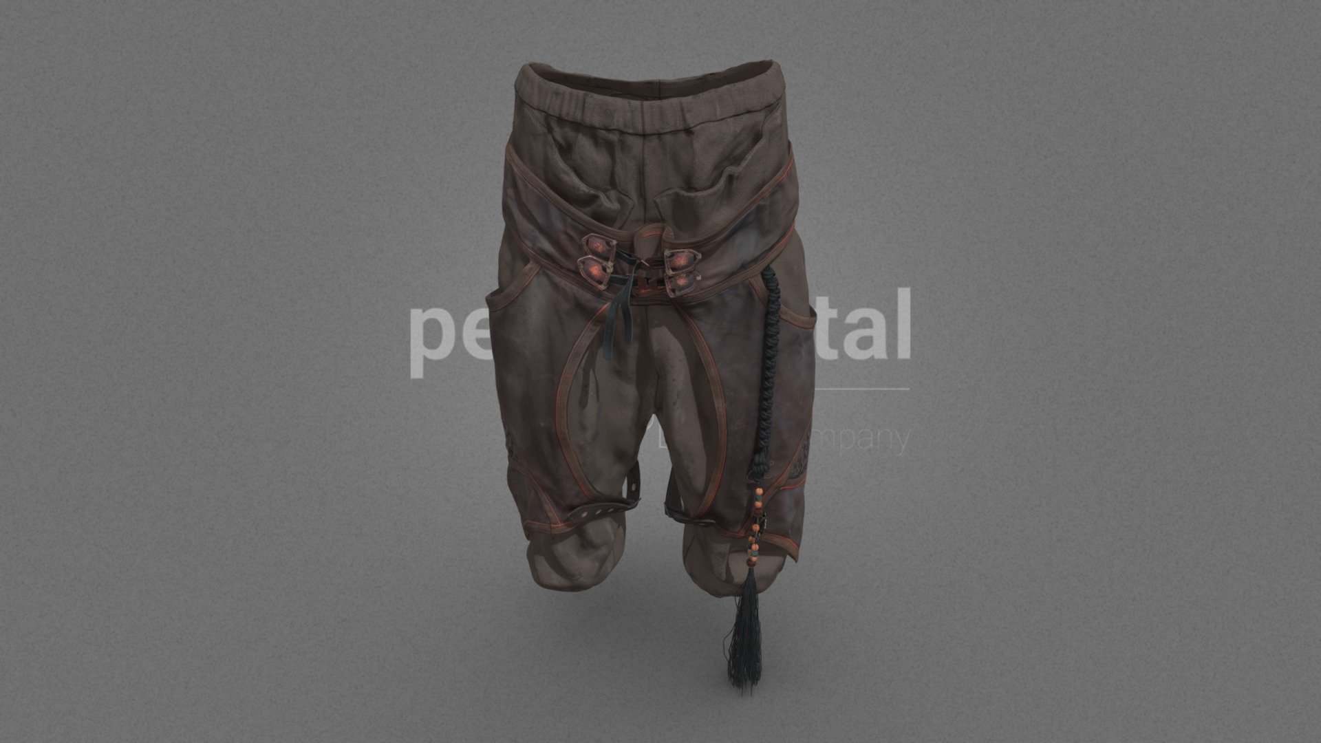 Our Wasteland Garments collection consists of several garments, which you can use in your audiovisual creations, extracted and modeled from our catalog of photogrammetry pieces.

They are optimized for use in 3D scenes of high polygonalization and optimized for rendering. We do not include characters, but they are positioned for you to include and adjust your own character. They have a model LOW (_LODRIG) inside the Blender file (included in the AdditionalFiles), which you can use for vertex weighting or cloth simulation and thus, make the transfer of vertices or property masks from the LOW to the HIGH** model.

We have included the texture maps in high resolution, as well as the Displacement maps, so you can make extreme point of view with your 3D cameras, as well as the Blender file so you can edit any aspect of the set.

Enjoy it.

Web: https://peris.digital/ - Wasteland Garments Series - Model 08 Pants - 3D model by Peris Digital (@perisdigital) 3d model