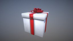 Present v2 xmas, snow, christmas, gift, present, blender
