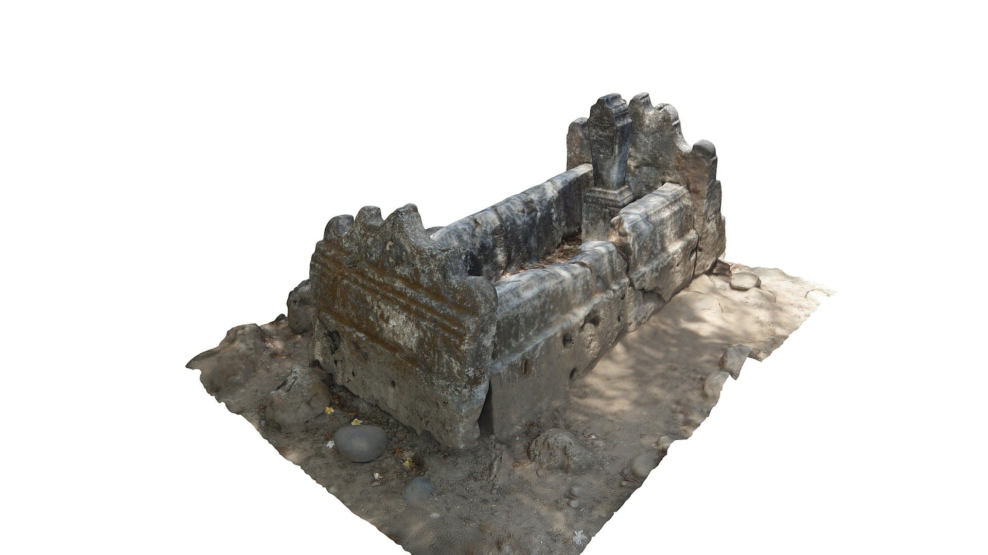 Situs Makam Kramat, Utan, Sumbawa, Indonesia - Makam Kramat, Object 3 - 3D model by Sumbawa Cultural Heritage (@sumbawa) 3d model