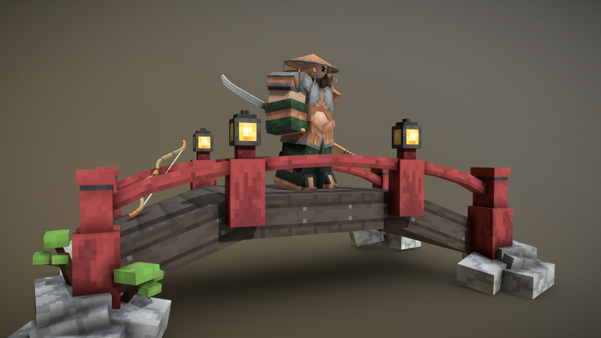 Namson is an Asian - Inspired assasin from the far east! Ready to tear away at all foes during the battles in the sky! This cosmetic kit will be available to play on the Roblox game, Skywars. Hope you enjoy! - Namson - Ultimate assasin! - 3D model by nitsan 3d model