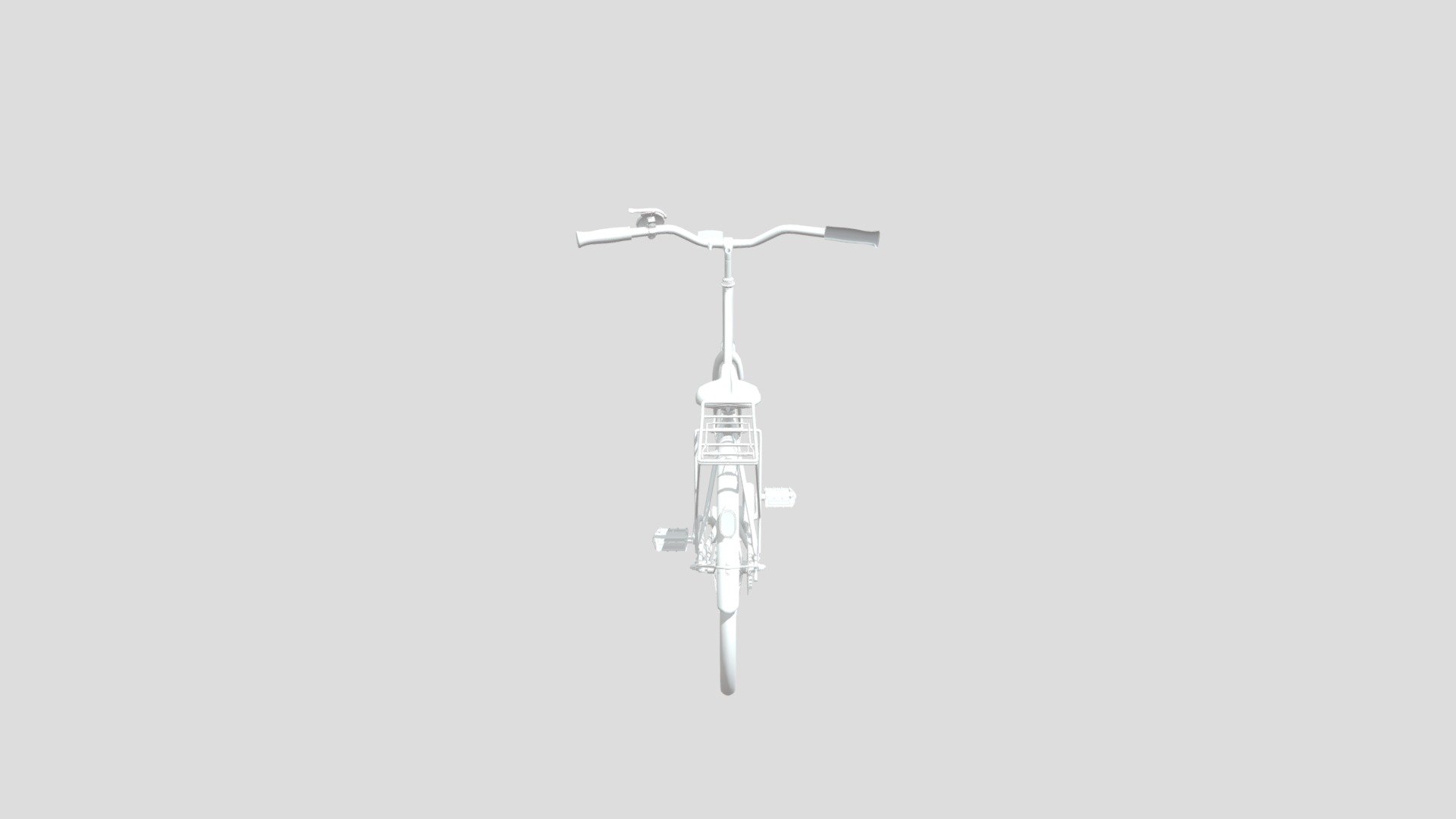 Cruiser bike model I made to test myself. 
Chain, wheels, pedals, handles, seat, and bell rigged for animation 3d model