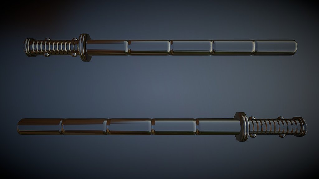 This is steel batons from &ldquo;Shadow Fight 2