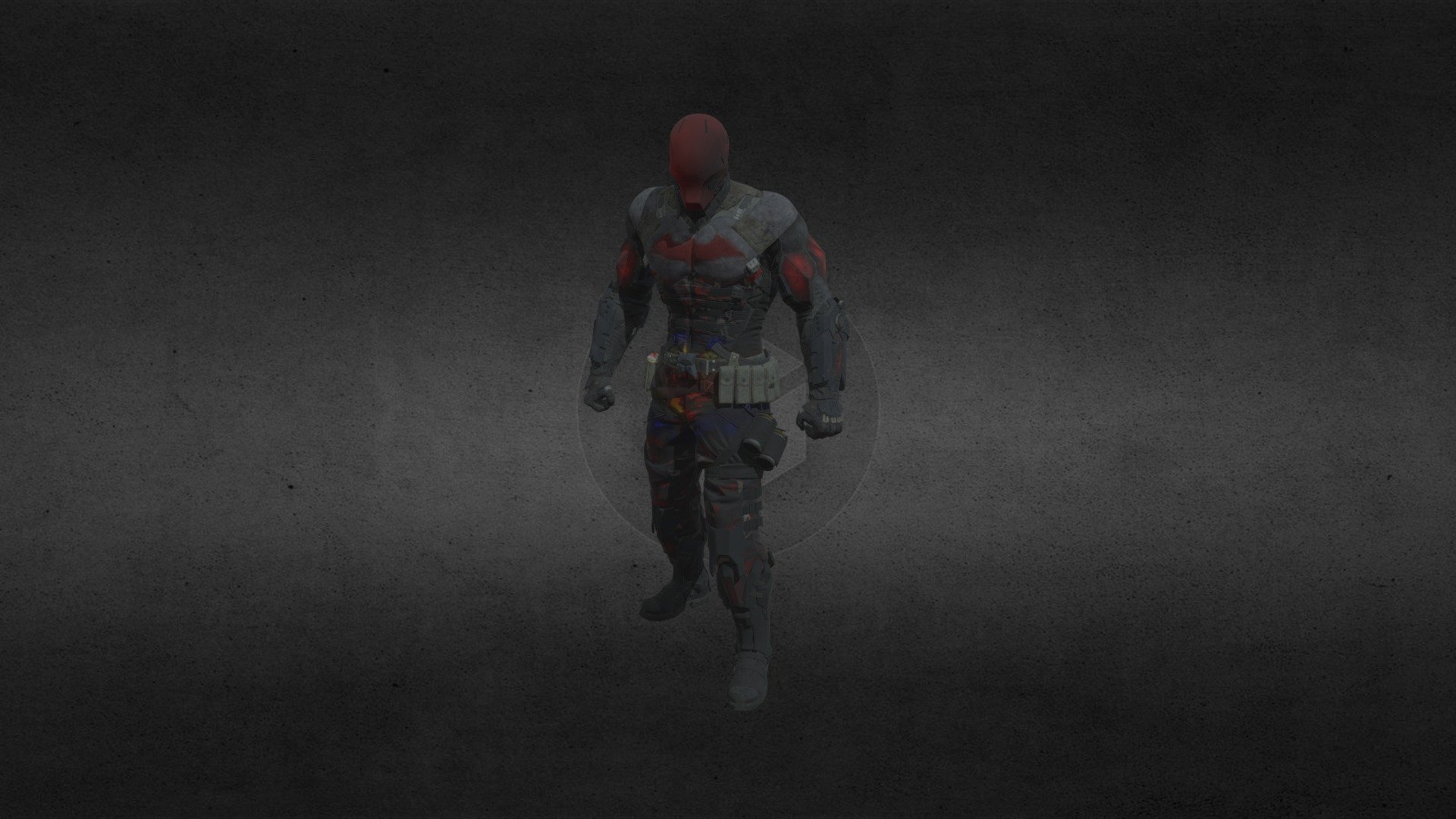 Red hood (Jason Todd) Story Mode From Batman: Arkham Knight | Model Ripped From The Game By Me | The Rig is From The Game (Not Mixamo) | Follow Me For More Arkham Models - Redhood BAK From Story Mode - Download Free 3D model by JustAnArkhamKnightMeshModder (@the_gamerlol111) 3d model