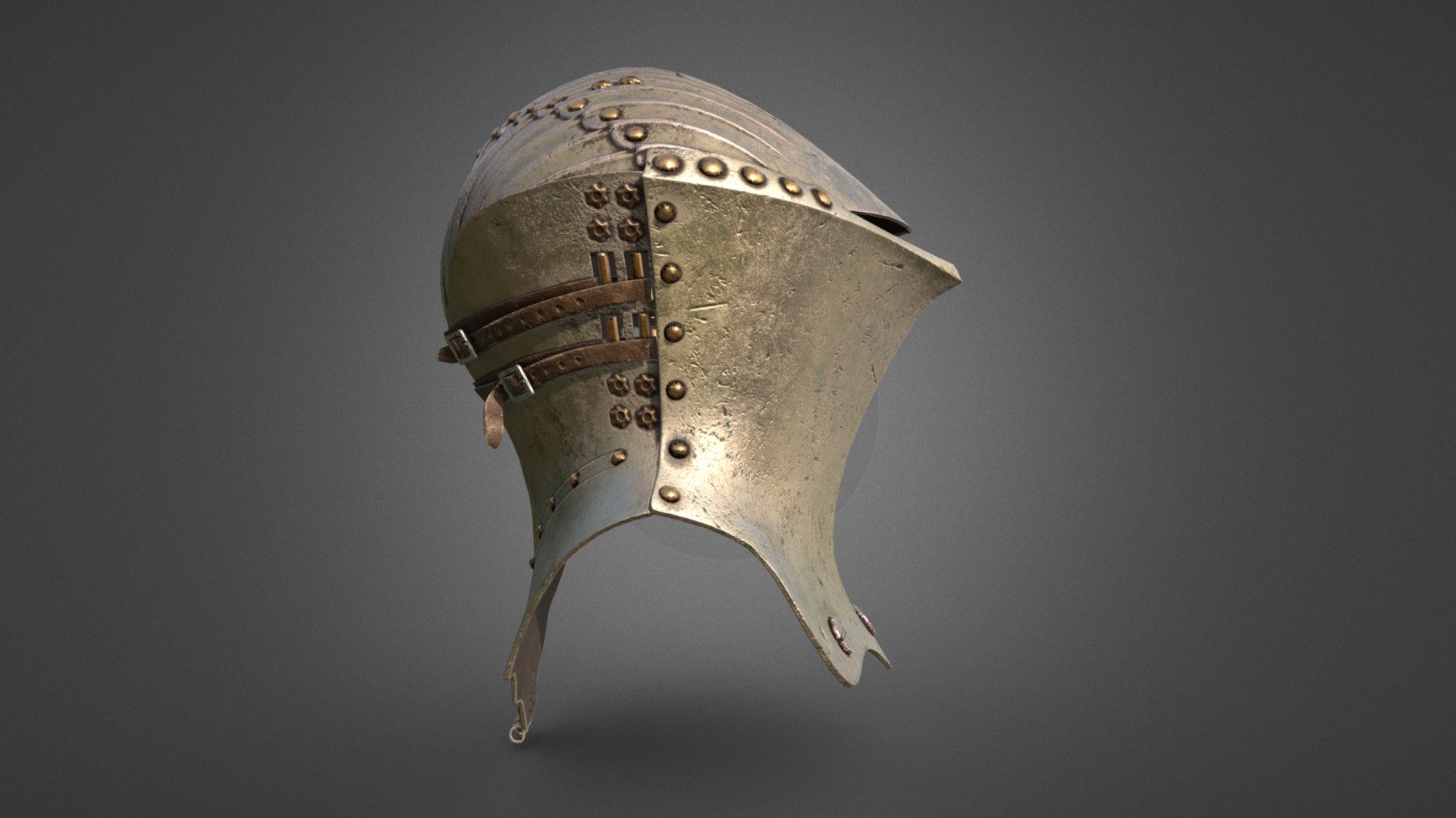 Game-ready model of a medieval knight's helm.

Texture Size: 2048x2048 pixels

This asset is part of our Helmets series which contains many more helmets models!

Check out all our Helmets models here - Joust Helm - Buy Royalty Free 3D model by Ringtail Studios (@ringtail) 3d model