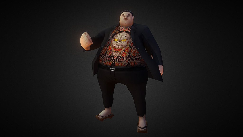 Character made for the contest Low Poly Low Life of Gameartist.
HighPoly Version: https://www.artstation.com/artwork/a0zLz - S-Yakuza - Download Free 3D model by juanpulidos 3d model