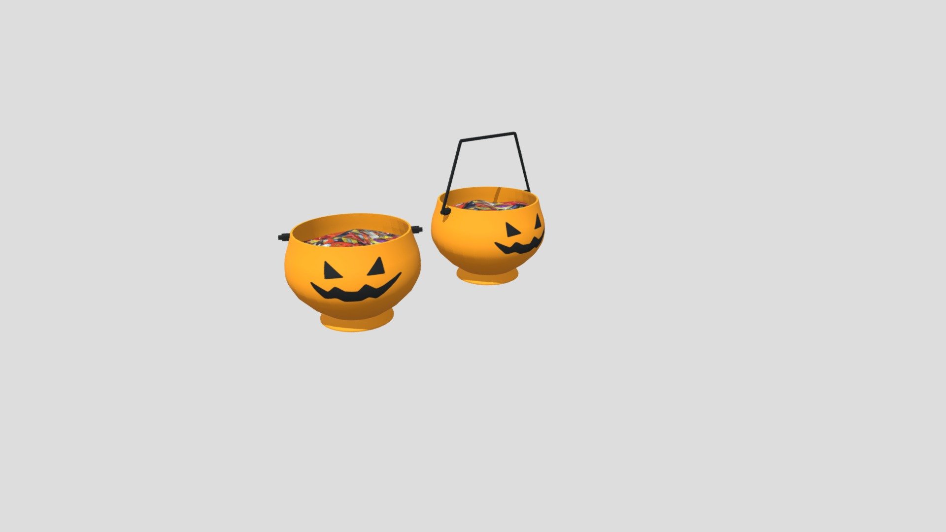 Candy Bowl for the spooky season of Halloween! - Candy Bowl for Halloween - 3D model by acecrypto8 3d model