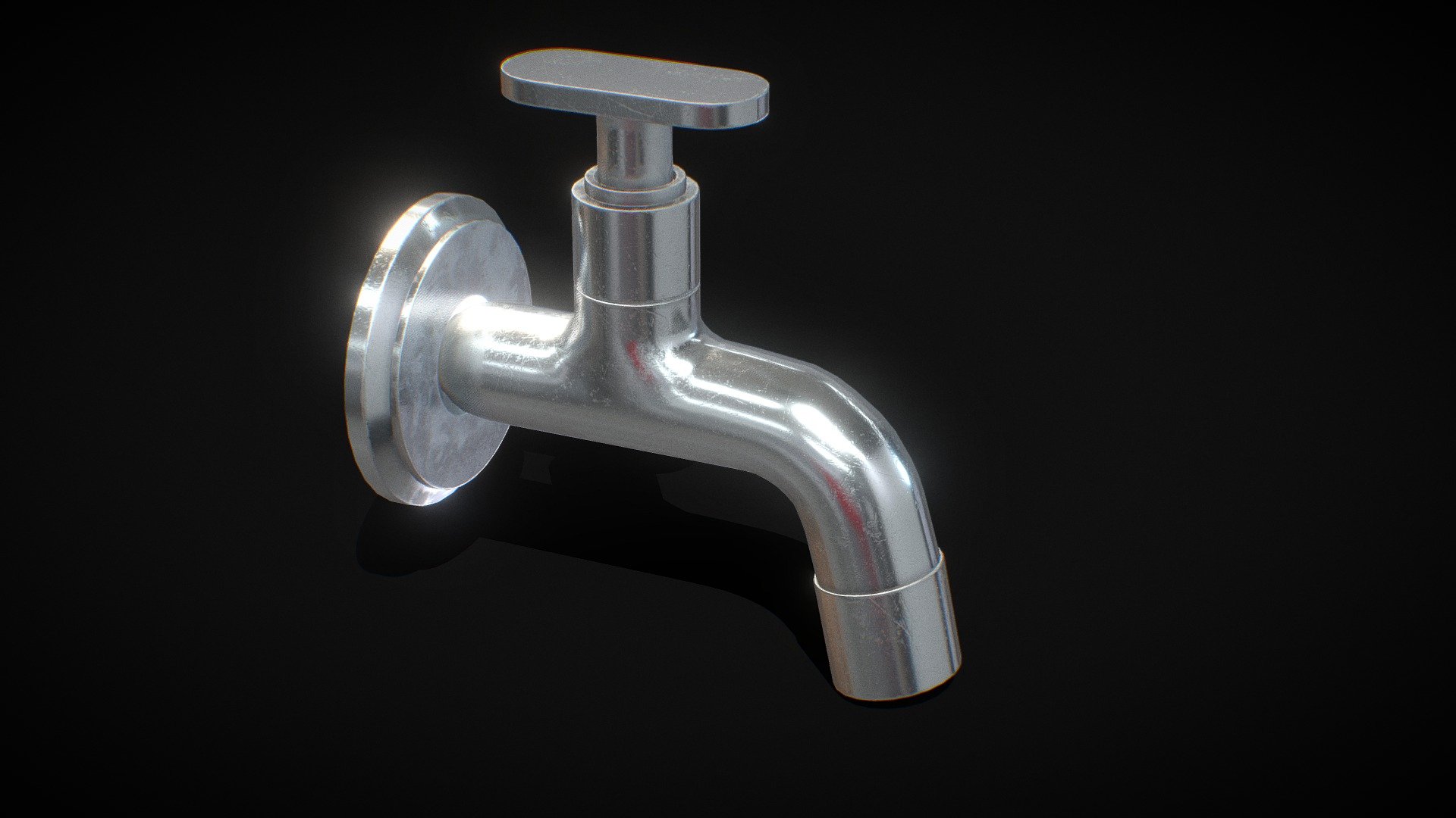 Compression Tap 3d model ready for VirtualReality(VR),Augmented Reality(AR),games and other render engines.This lowpoly 3d model is baked with 4k resolution textures.The PBR_Maps includes- albedo,roughness,metallic and normal 3d model