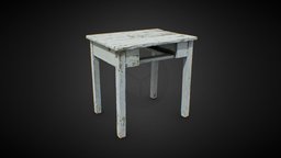 Table Wood 3D Scan