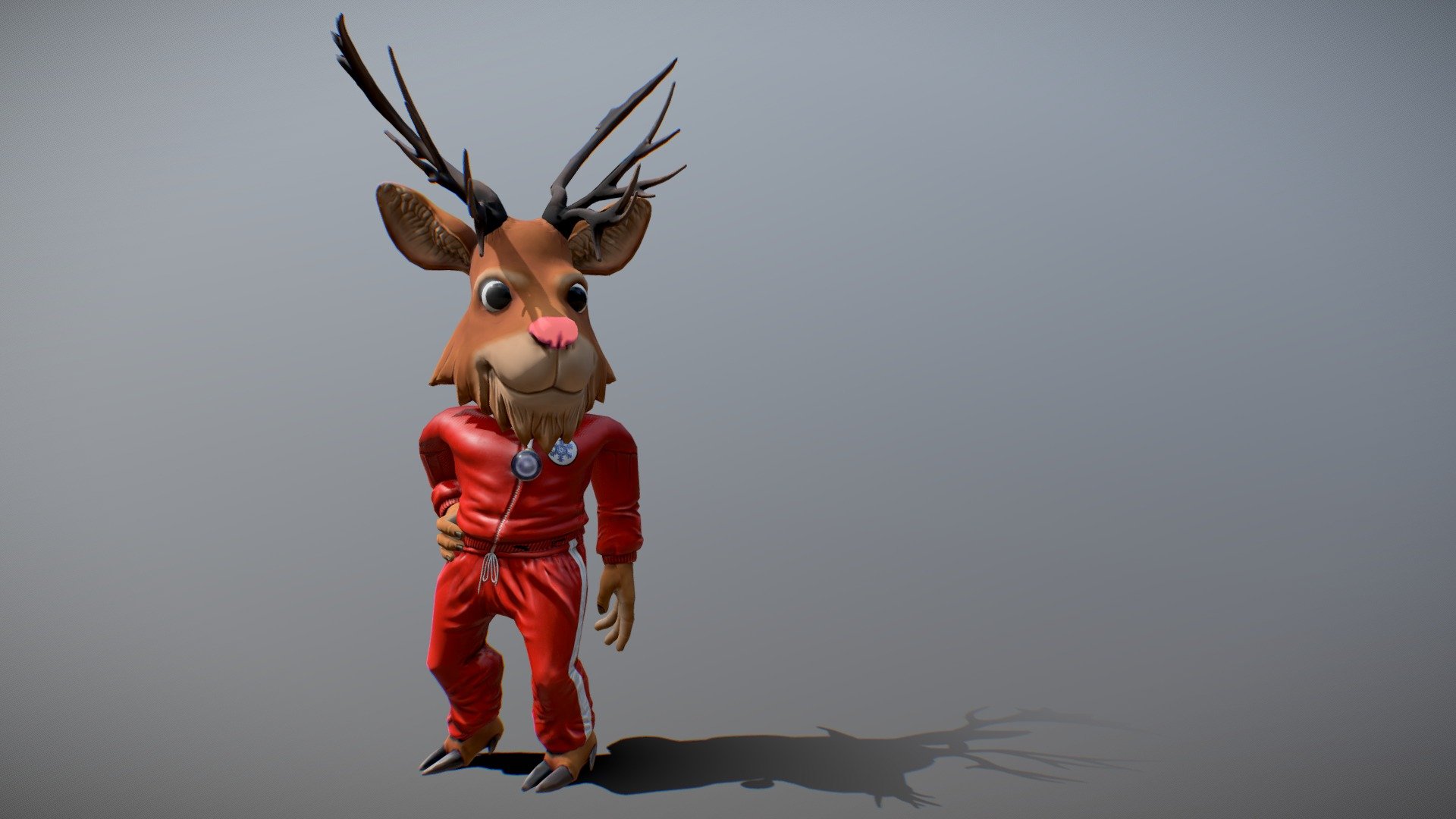 A mysterious Alien you'll can meet in Ketch'Up &amp;amp; May'O

buy the 3d printing figurine here
https://www.myminifactory.com/fr/object/3d-print-rudolf-the-deer-of-santa-claus-145144

support me on patreon
https://www.patreon.com/MithrilFactory - Rudolphe Coach de Noël - 3D model by BlackantMaster 3d model