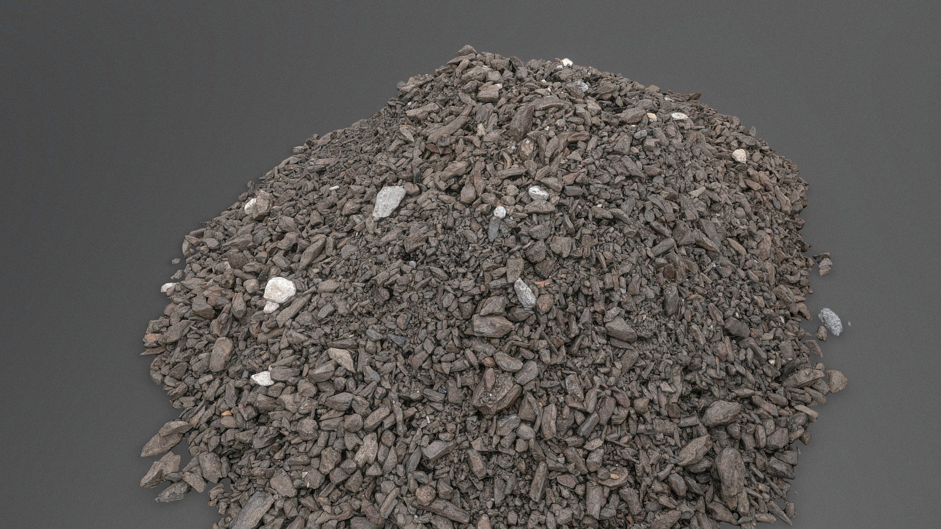 Slate stone pile heap, construction material for road repairs, free model

photogrammetry scan (150x36mp), 3x16k textures + hd normals - Slate stone pile - Download Free 3D model by matousekfoto 3d model