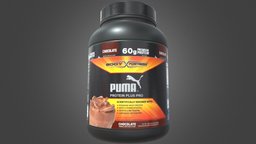 Puma ® Protein Plus Pro food, gym, protein, brand, fictional, gainer, gain, substancepuma, substancepainter