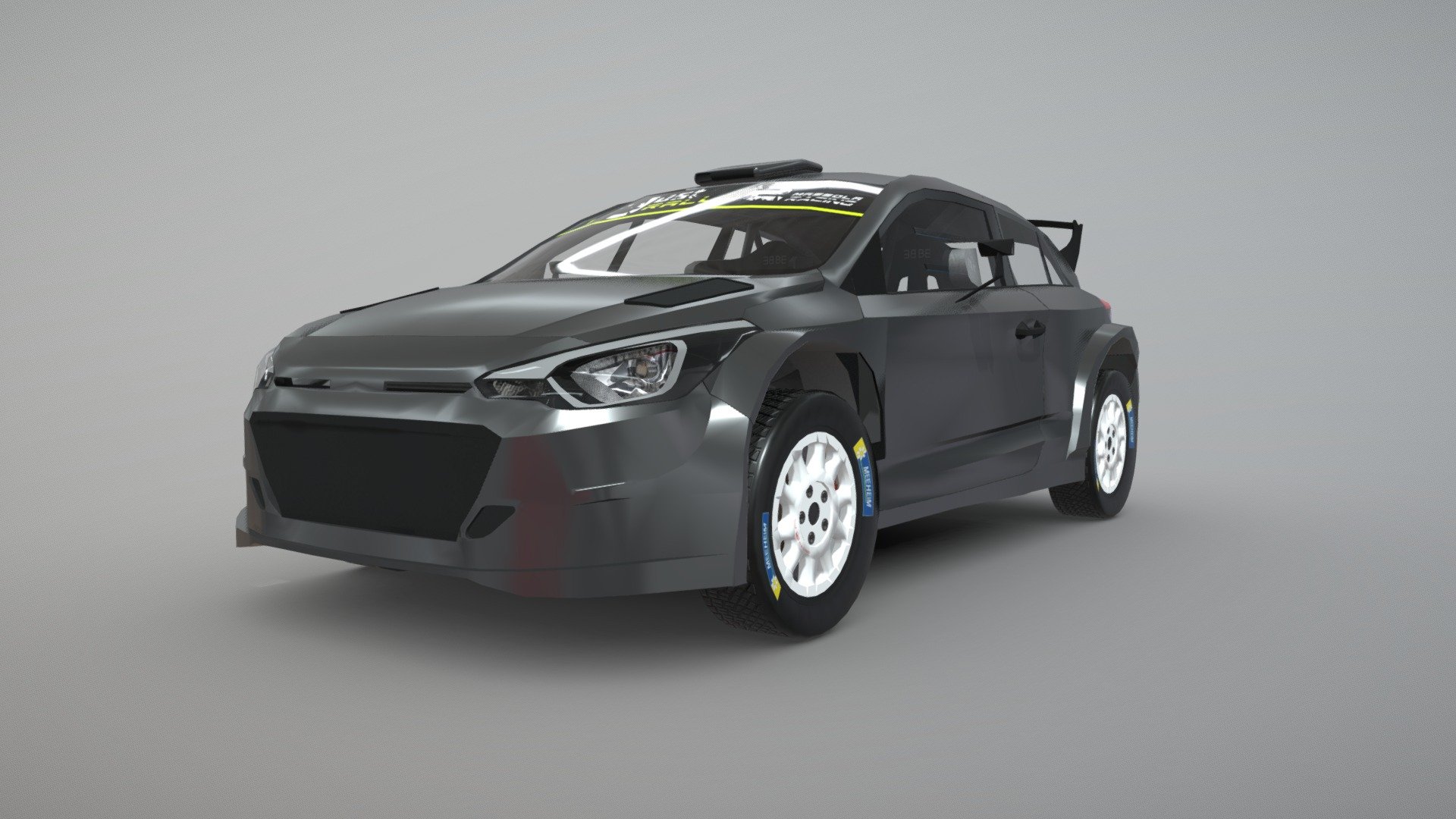 Realisitic rally car, optimized for mobile with grat detail!
-open doors, trunk, hood&hellip;
-Suspension, brakes model - Rally Car Pro 9 - 3D model by Massola Racing (@massolaracing) 3d model