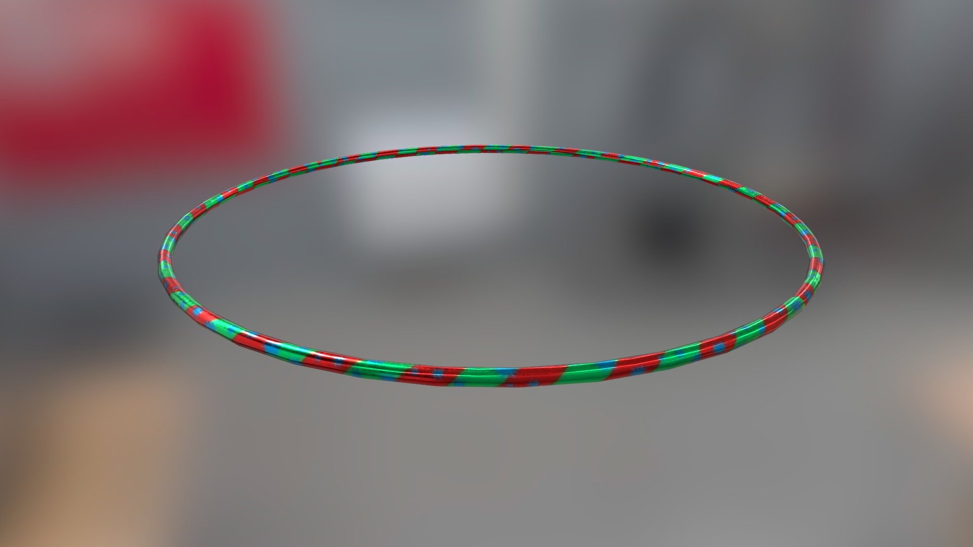 3d model is low poly and game-ready.

Model not subdivision.

Real scale - Units: cm - (Proportions and sizes are observed and as close as possible to the real object) ~ inner diameter ~ 90 cm / tube diameter ~ 1,8 cm / outer diameter of a hoop ~ 91,8 cm - Hulahoop Metallic - 3D model by Universe_3D 3d model