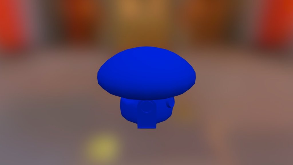 Basic Mushroom House Model - Mushroom Pad JE Export - 3D model by jasone 3d model