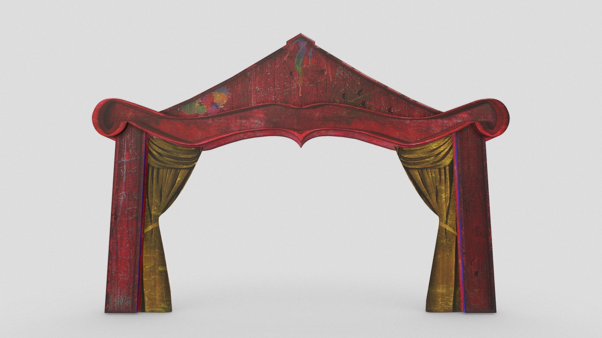 Circus Stage - Circus Stage - Buy Royalty Free 3D model by USERVIBE (@arnaoutoglouanastasios) 3d model