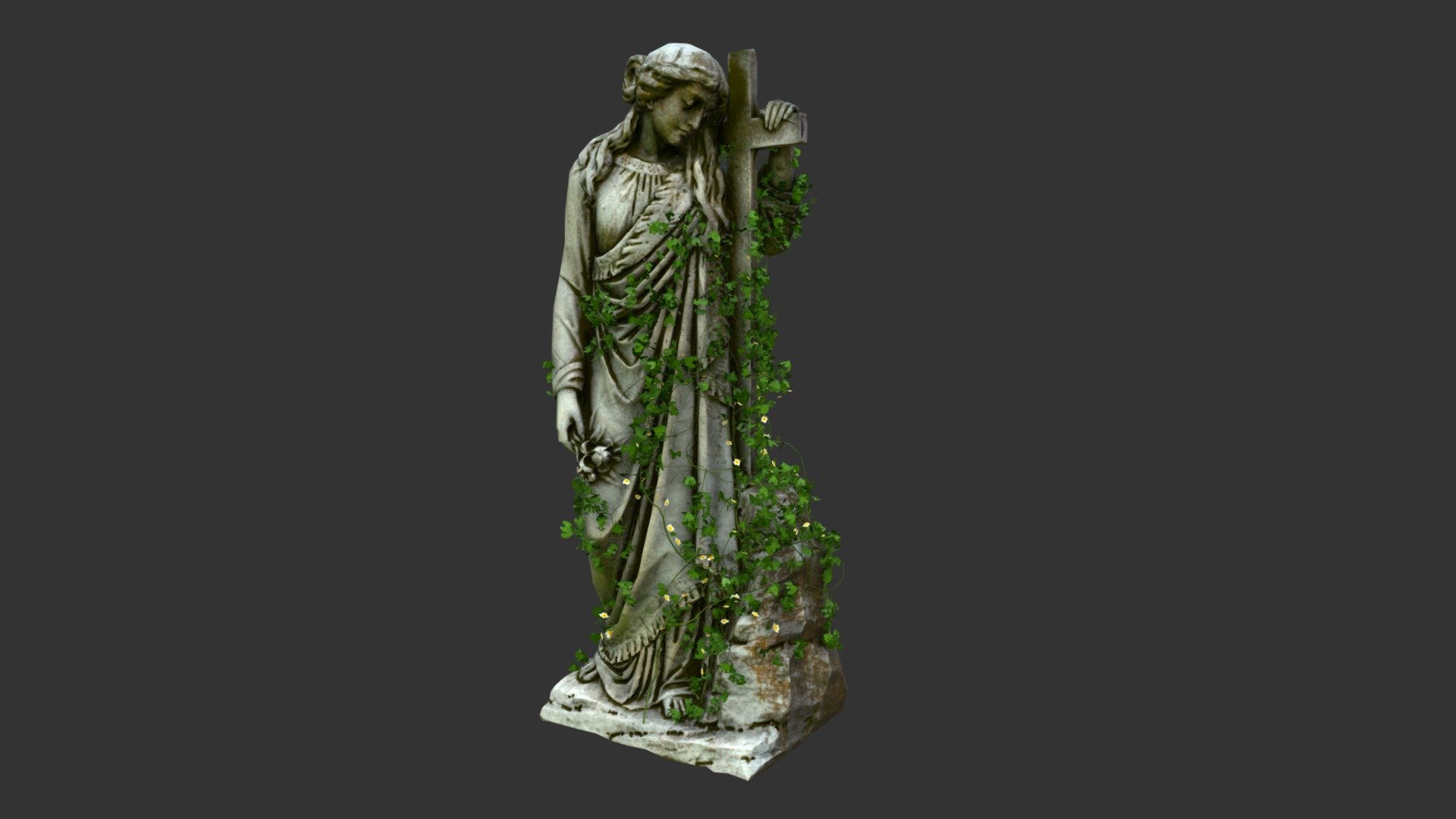 Statue 012 - 3D model by josluat91 3d model