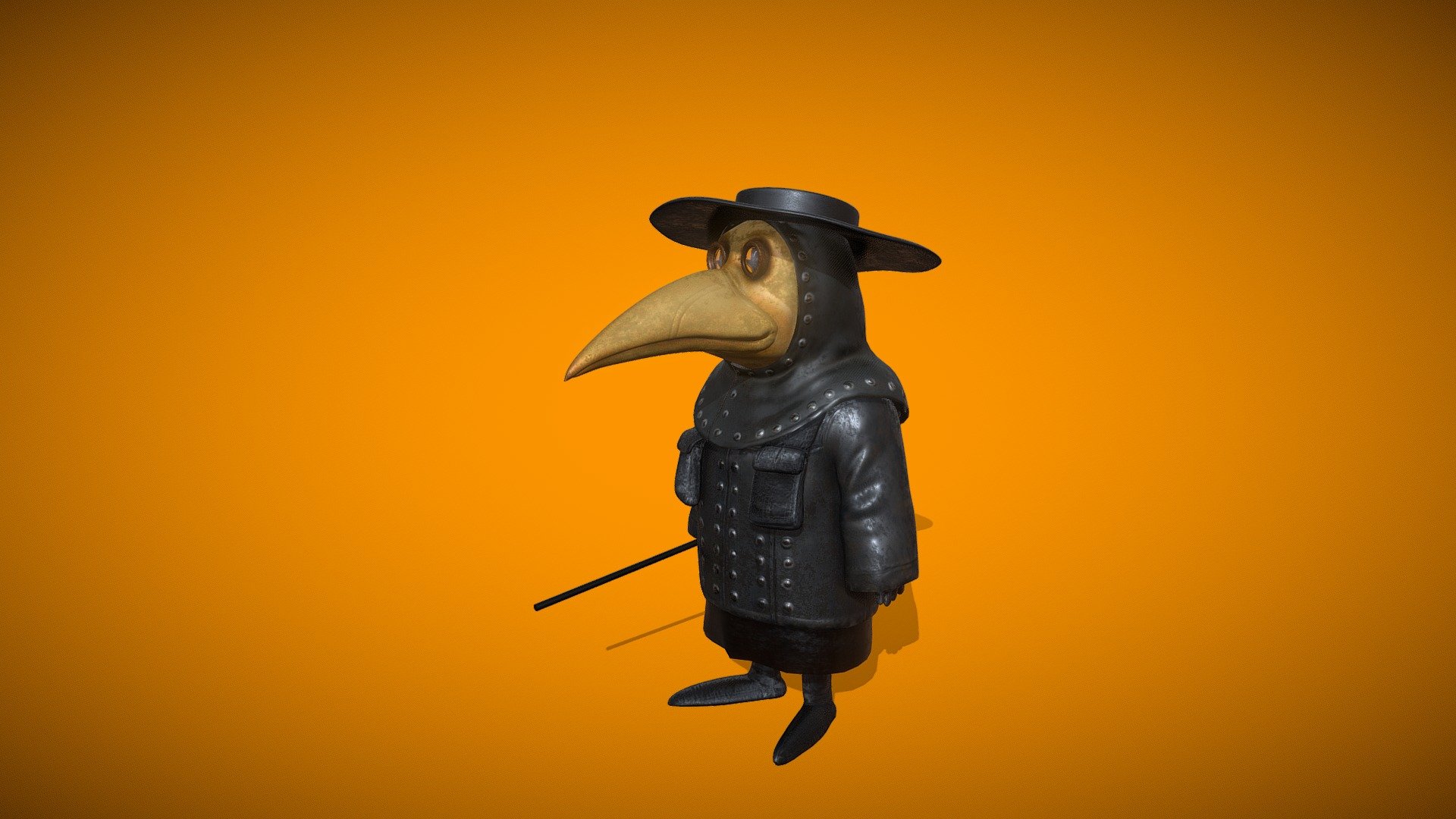 The mask of the plague doctor is of course the mask I would most like to wear, and the &ldquo;crow's-mouth