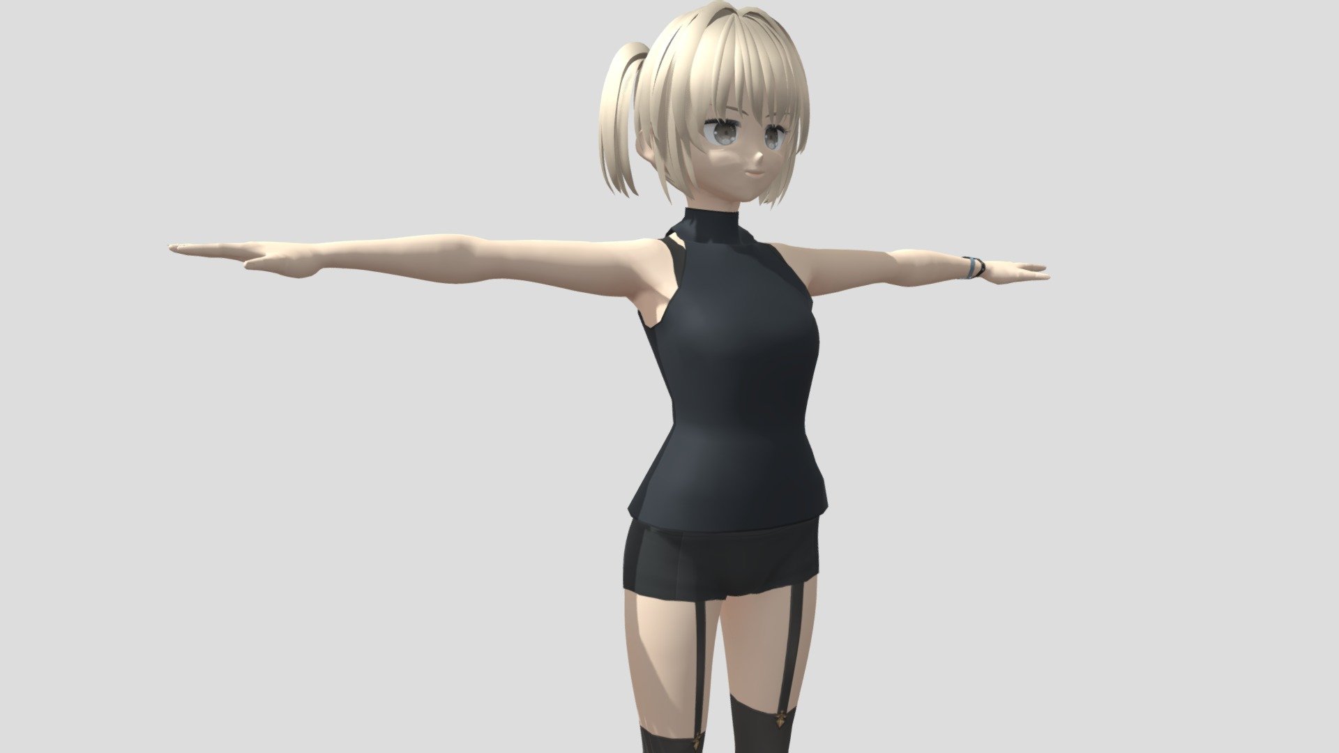 Model preview



This character model belongs to Japanese anime style, all models has been converted into fbx file using blender, users can add their favorite animations on mixamo website, then apply to unity versions above 2019



Character : Casual Female

Verts:23907

Tris:34657

Sixteen textures for the character



This package contains VRM files, which can make the character module more refined, please refer to the manual for details



▶Commercial use allowed

▶Forbid secondary sales



Welcome add my website to credit :

Sketchfab

Pixiv

VRoidHub
 - 【Anime Character】Casual Female (V2/Unity 3D) - Buy Royalty Free 3D model by 3D動漫風角色屋 / 3D Anime Character Store (@alex94i60) 3d model