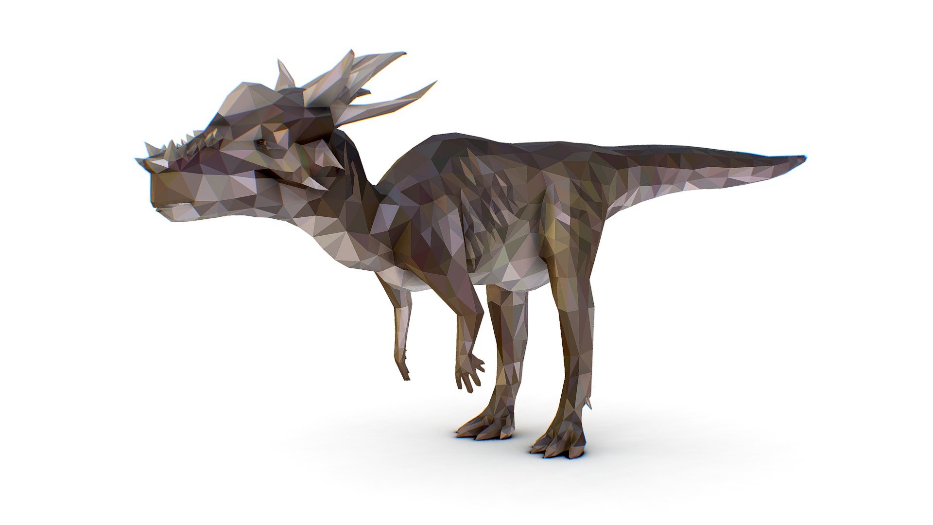 Dinosaur Stygi Lowpoly Art Style Animal - Dinosaur Stygi Lowpoly Art Style Animal - Buy Royalty Free 3D model by Oleg Shuldiakov (@olegshuldiakov) 3d model