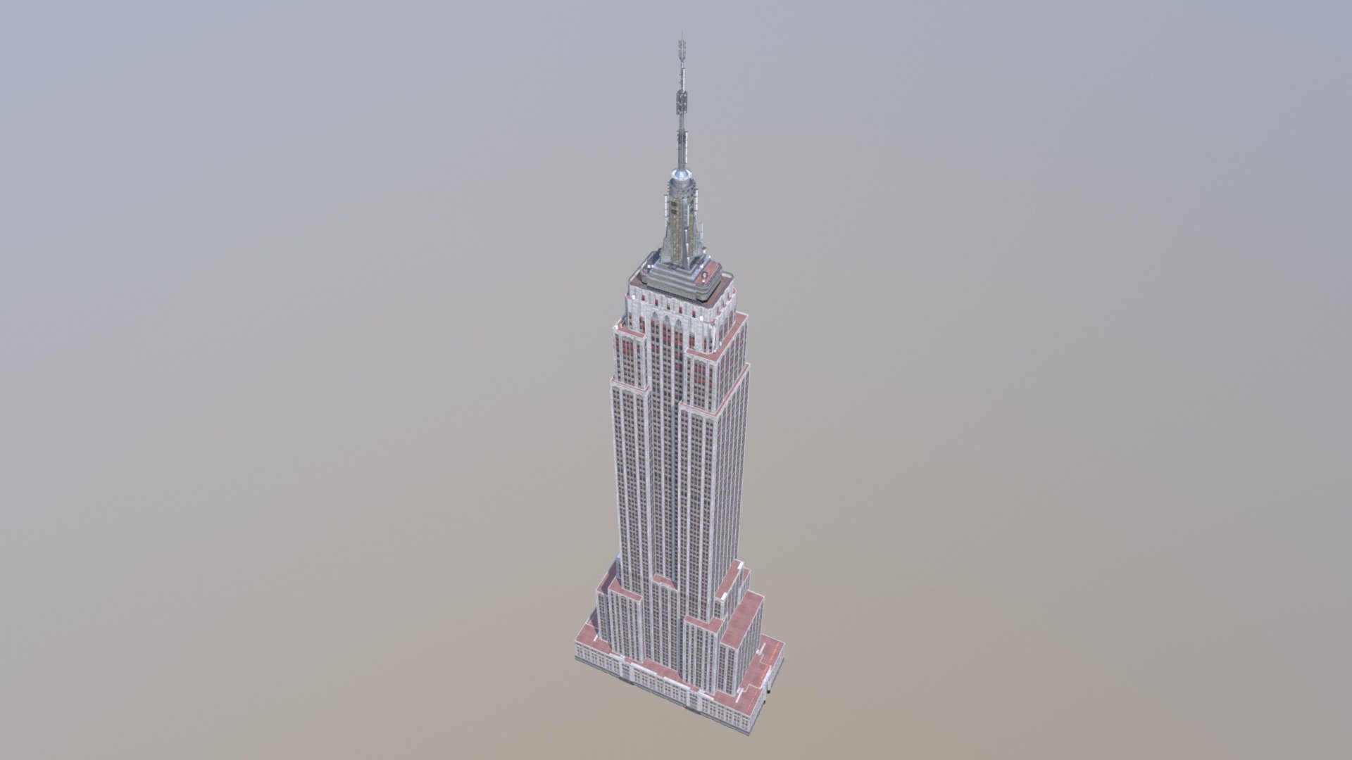 https://steamcommunity.com/sharedfiles/filedetails/?id=626845833 - The Empire State Building - 3D model by BoldlyBuilding (@TitanicKyle) 3d model